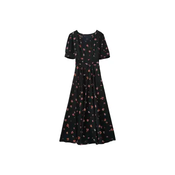 Ning Cai Yuer Short Sleeved Dress Women's