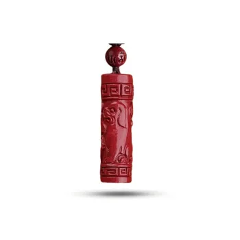 Dora Skewers Cinnabar Pendants Unisex