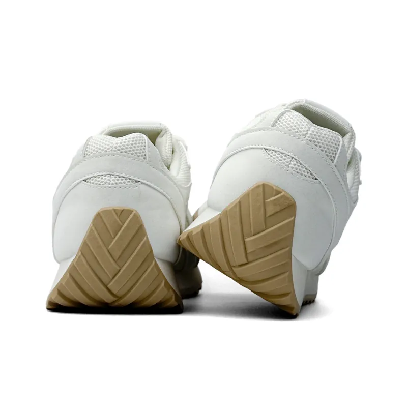 Mengsai Abrasion Resistant Slip Resistant Low Top Casual Shoes Men's Beige-2