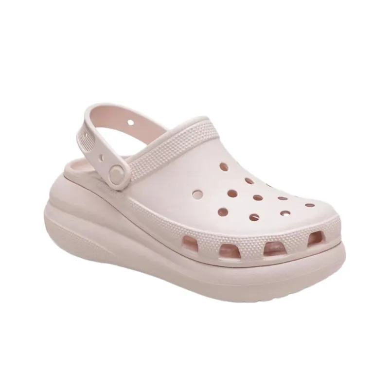 Crocs Gold Pearl Cream Puff Clogs Women's Pink-2