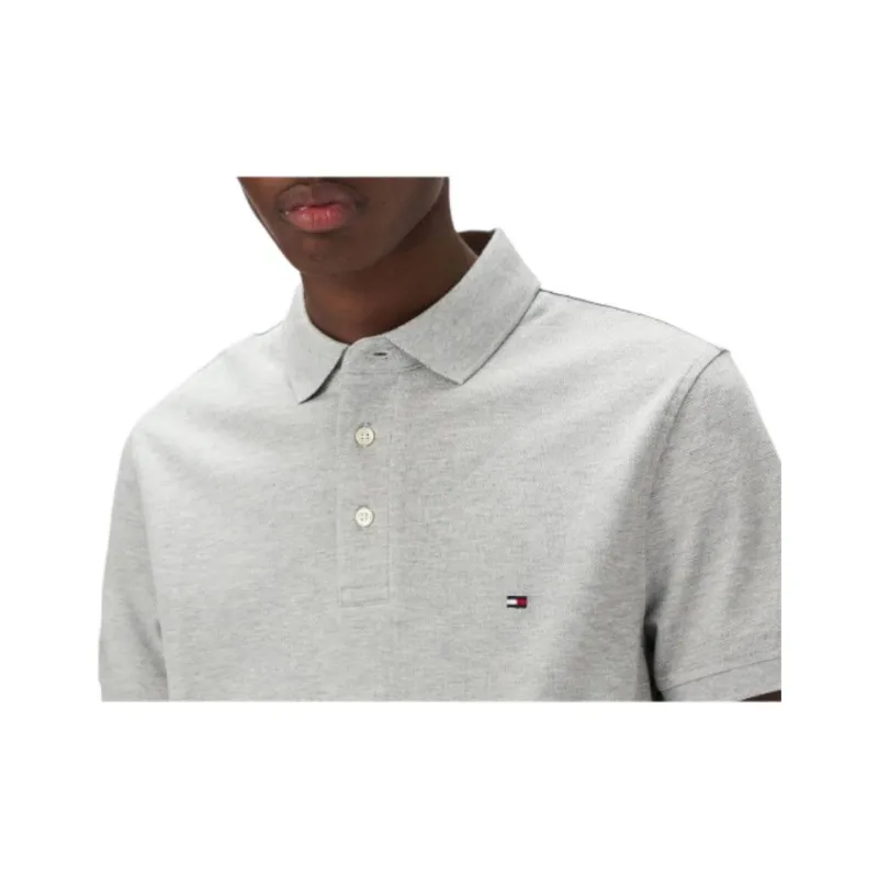 Tommy Hilfiger Polo Shirt Men's Gray-4