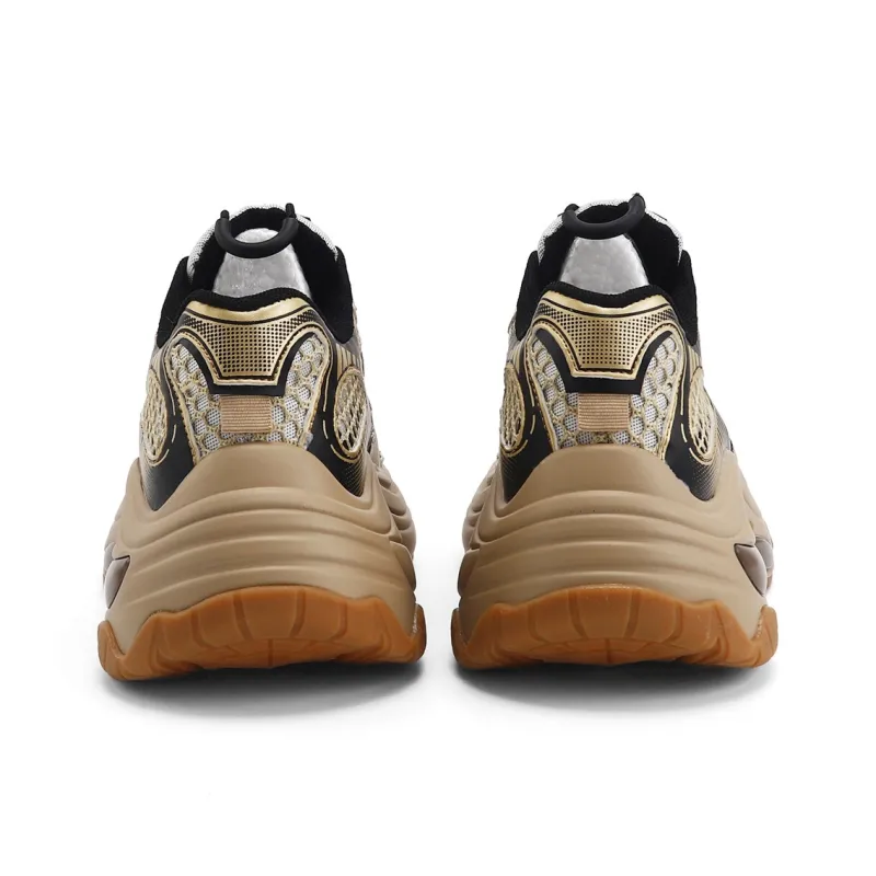 TOM TAILOR Height Increasing, Breathable, Lightweight Low Top Chunky Sneakers Women's-8