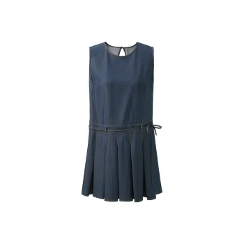 3COLOUR Sleeveless Dress Women's Deep Sea Blue