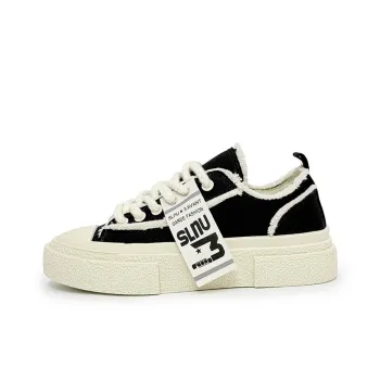 SLNU 3 Canvas Shoes Wear resistant And Lightweight Low Top Skateboard Shoes Unisex