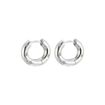 EAR PARTNER 925 Sterling Silver Earrings Women's