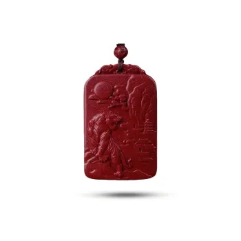 Dora Skewers Cinnabar Pendants Unisex
