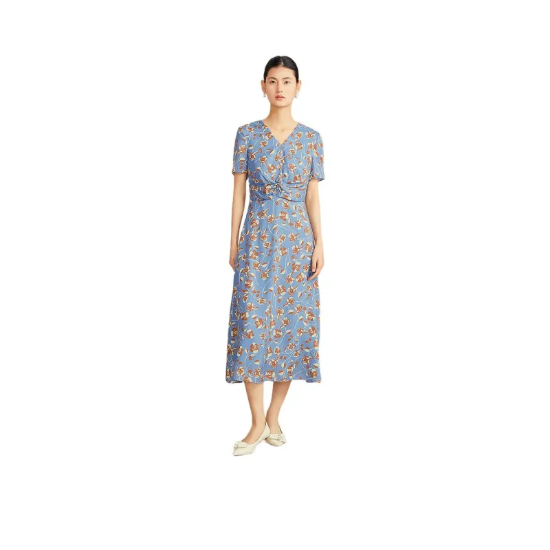 Yiner Short Sleeved Dress Women's-0