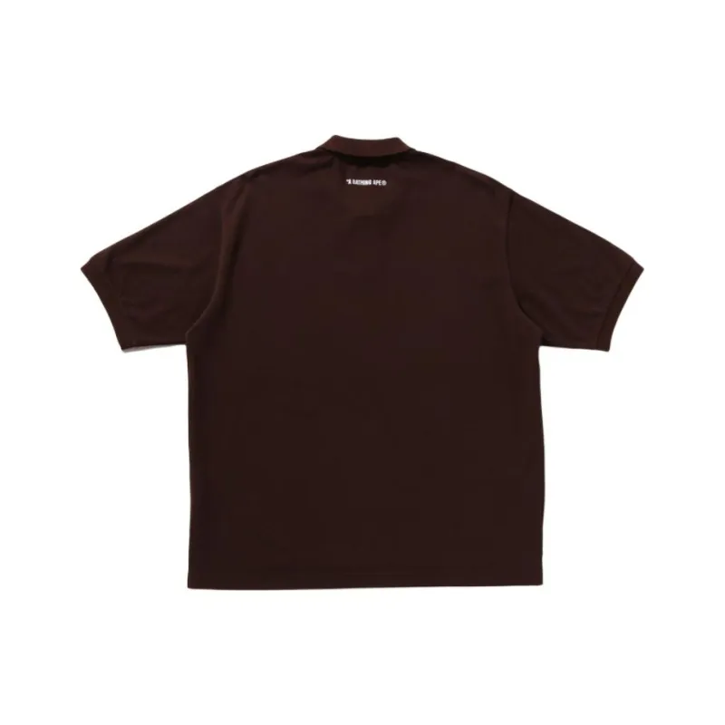 Bape One Point Relax Fit Polo Shirt-5