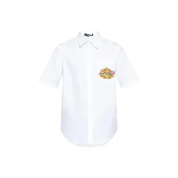VERSACE Logo print Shirt