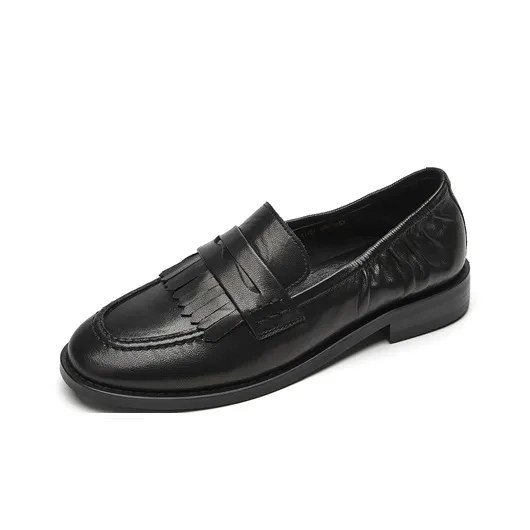 Millies Loafers Women's Black, White-1