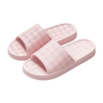 MINISO Home Indoor Women's Slippers Summer Soft Sole Comfortable Minimalist Style Home Slippers