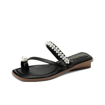 GOSO One Strap Sandals Low Heel Women's