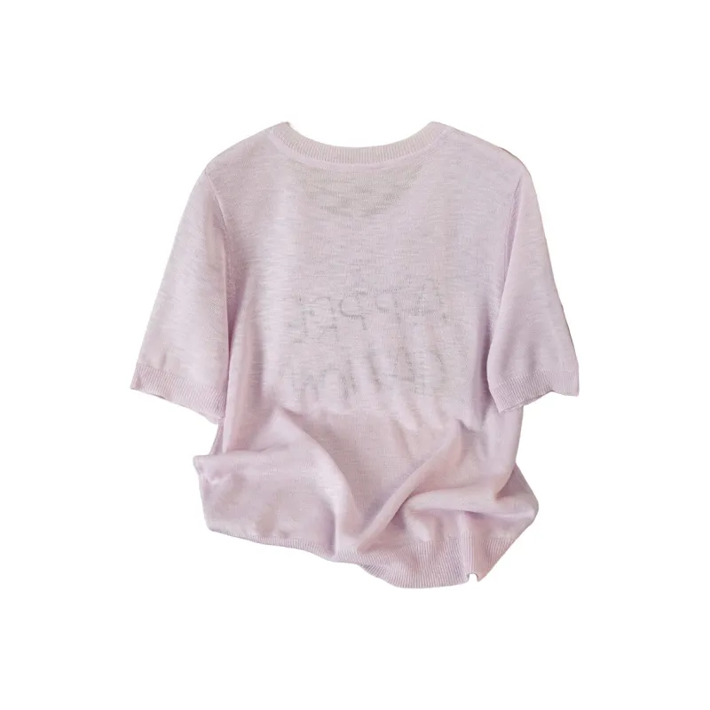 TOUCH Knitwear Women's Pink Purple-1