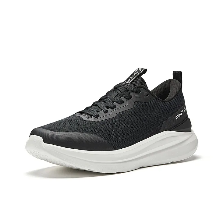 Anta Variety Training Collection Anti Slip Wear Resistant Low Top Training Shoes Men's Black-1