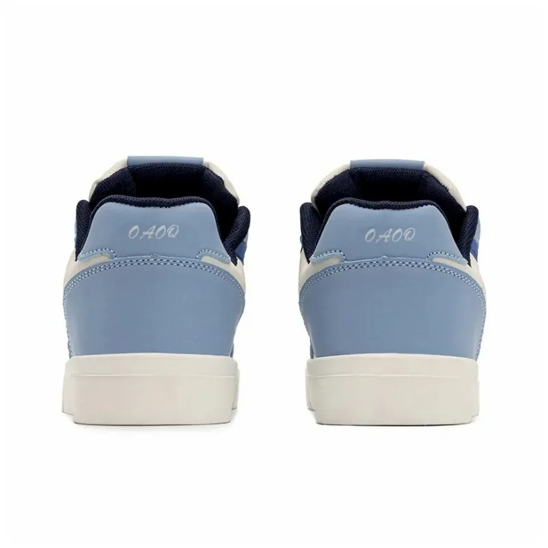 OAOQ Slip Resistant Cushioning Abrasion Resistant Lightweight Breathable Low Top Skateboard Shoes Unisex-4