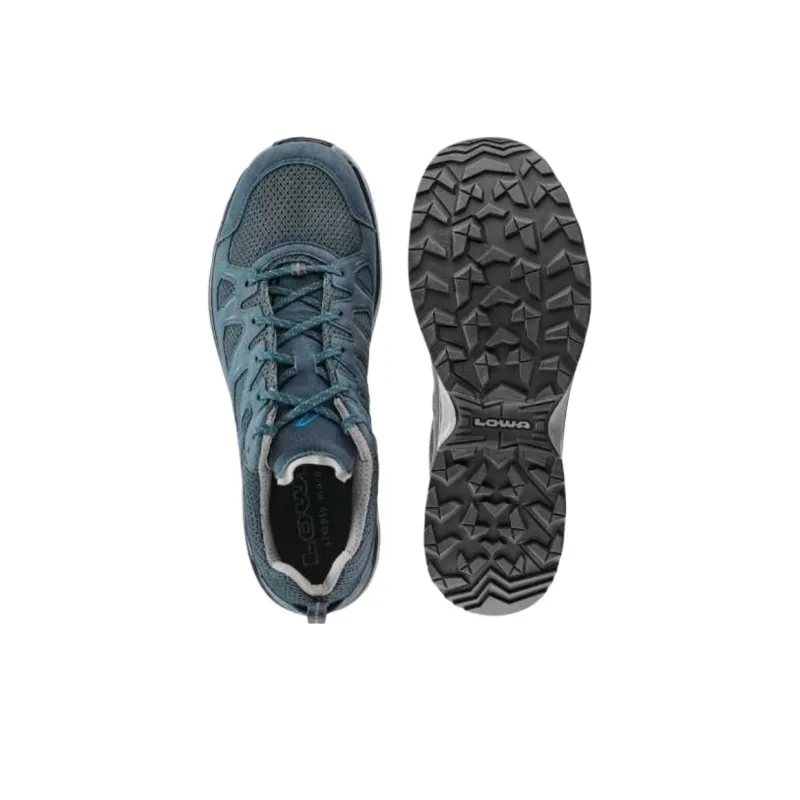 Lowa INNOX EVO II Low Top Hiking Shoes Men's Blue-3