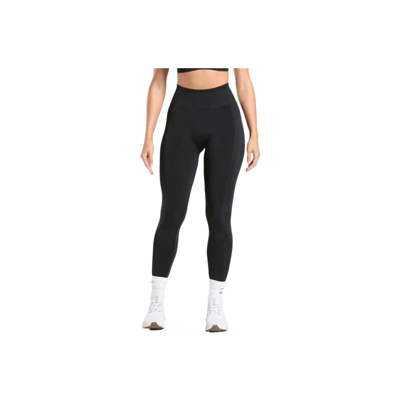 GYMSHARK Yoga Pants Women's Black Brushed Gray-0
