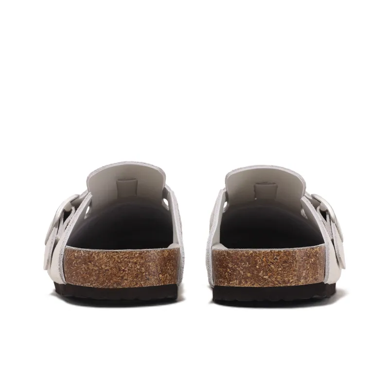 TTKJ Graffiti Slip Resistant Quick Dry Closed Toe Slippers Women's Sand Gray-3