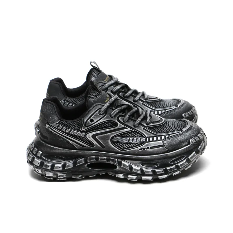 Meixi Abrasion Resistant Breathable Low Top Chunky Sneakers Men's-7