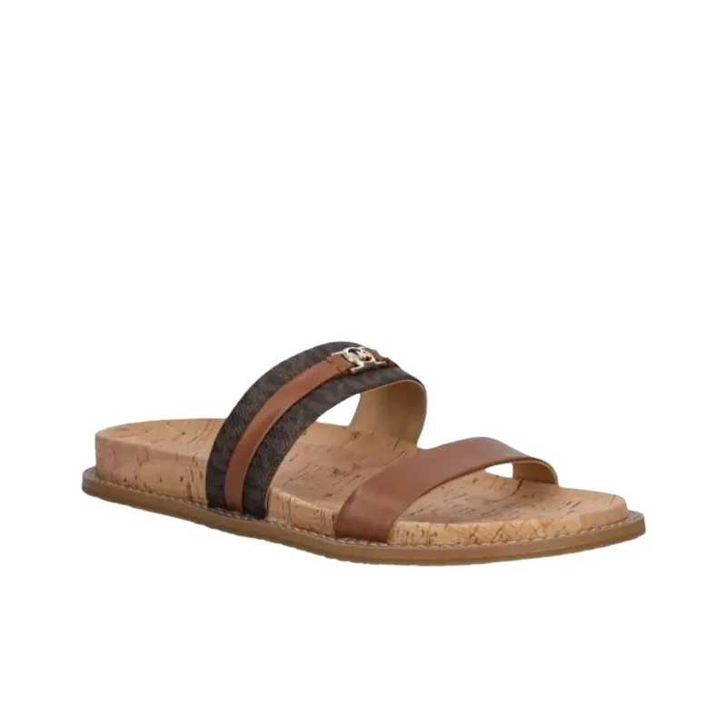 MICHAEL KORS Slip Resistant Slide Slippers Women's Brown-2