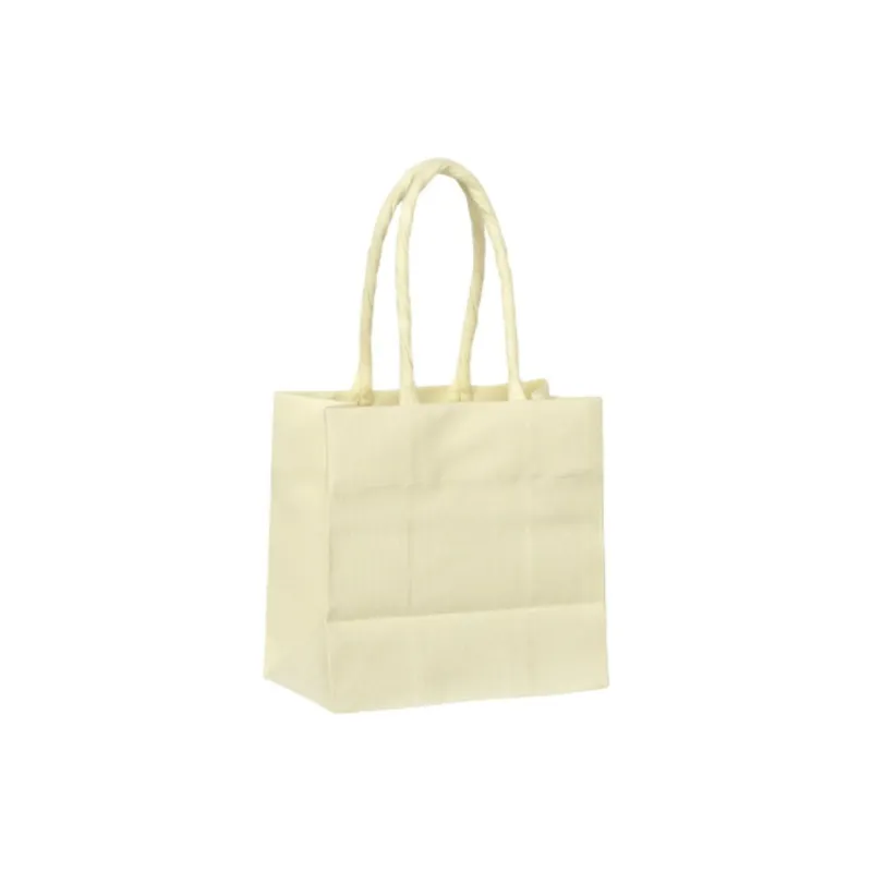 ISSEY MIYAKE Japanese Washi Fabric Shoulder Bag, Crossbody Bag, Handbag Mini Women's Yellow-1