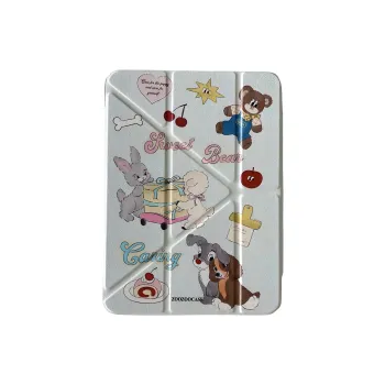 Sopi American Illustration Rabbit Stroller Compatible With IPad Pro/Air 5/Mini 6/7 Tablet Protective Cases