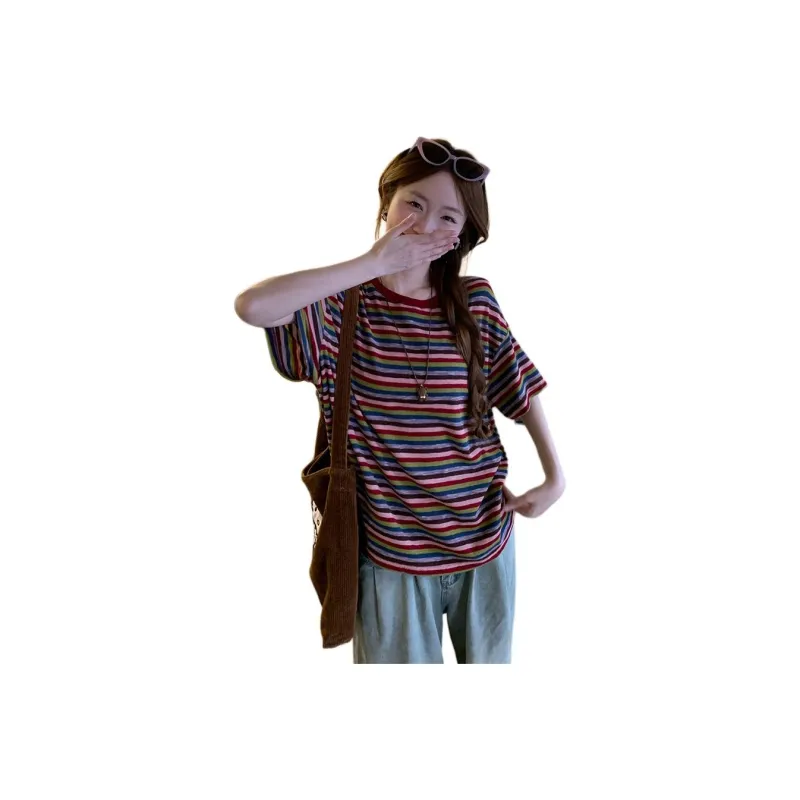 Dior Beauty T-Shirts Women's Stripes-0