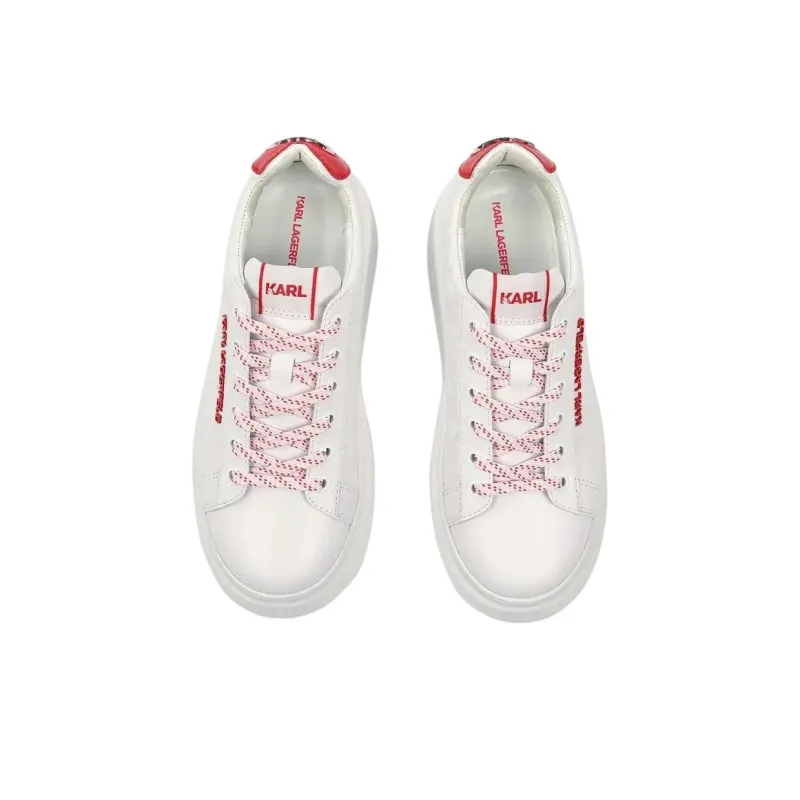 KARL LAGERFELD Anakapri Low Top Casual Shoes Women's White-3