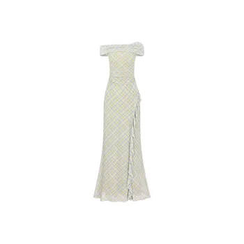 PAZZO Sleeveless Dresses Women's Plaid