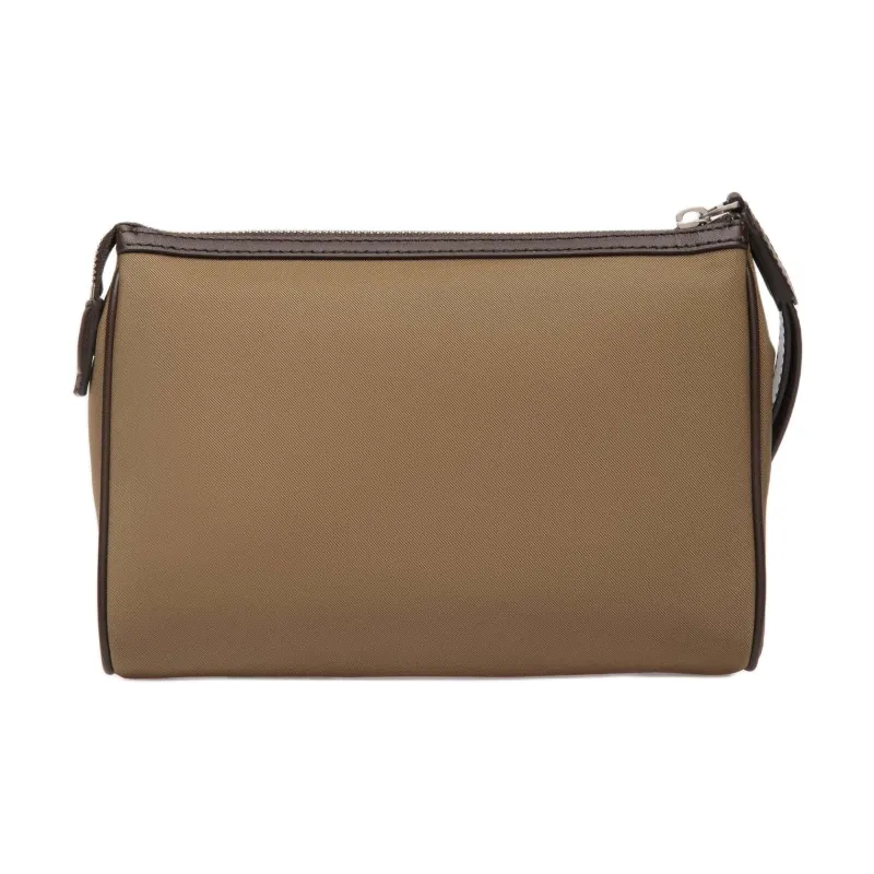 BALLY Code Nylon Clutch Men's Camel-1