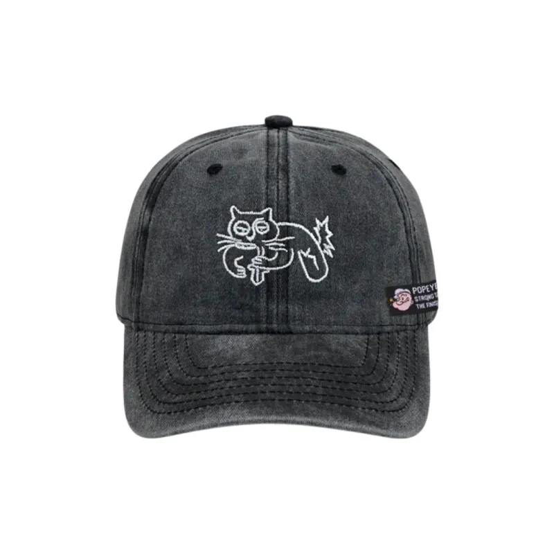 POPEYE Cotton Baseball Caps Unisex-6