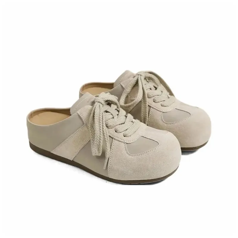 Yalu Quiet Abrasion Resistant Closed Toe Slippers Women's-3