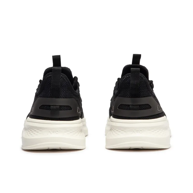 361° Cushioning, Breathable, Lightweight Low Top Casual Sprint City Commute Running Shoes Women's Obsidian Black-4
