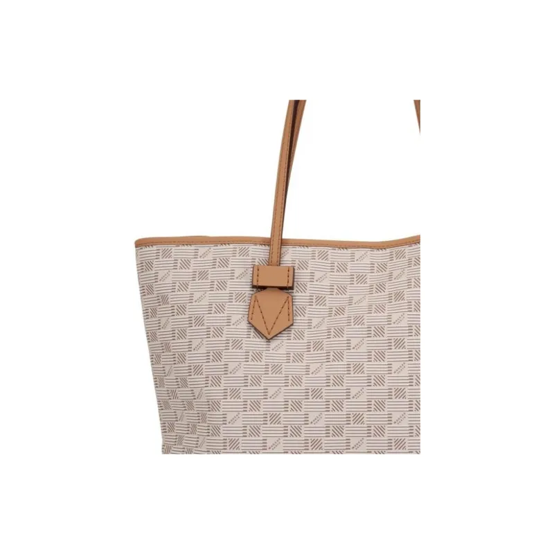 MOREAU Canvas Tote Bag Shopping Bag Portable Canvas Bag Shoulder Bag Women's Neutral Color-3