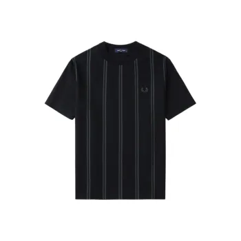 FRED PERRY T Shirts Men Black BKX