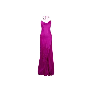 Roberto Cavalli V neck Dress