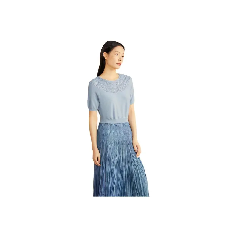 Yiner Short Sleeved Dress Women's 1 Pack-0