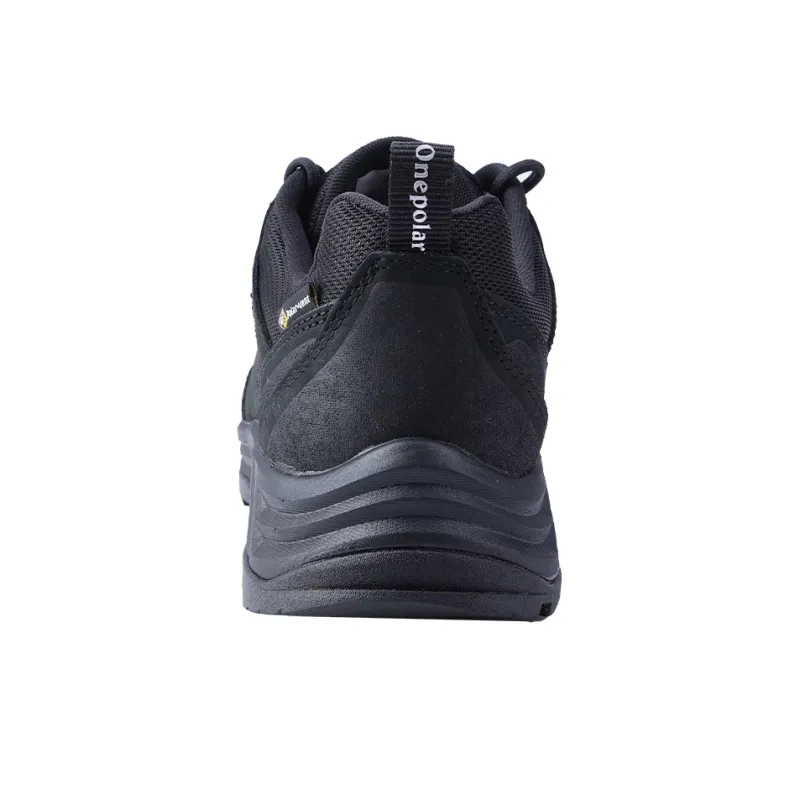 Onepolar Cushioned Anti-Slip Wear-Resistant Waterproof Breathable Lightweight Low-Top Outdoor Shoes Unisex Asphalt Gray-8