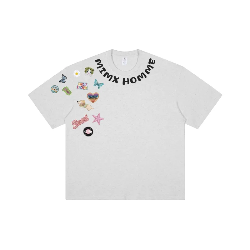 Mimx Homme T Shirts Unisex-14