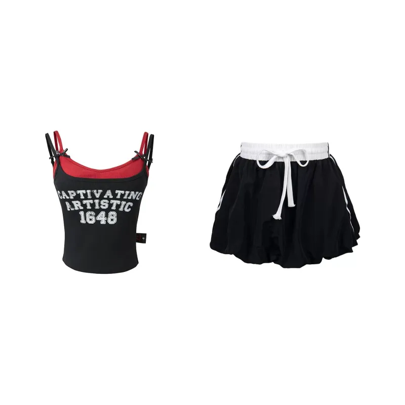 Udon House Two Piece Skirt Sets Women's-0