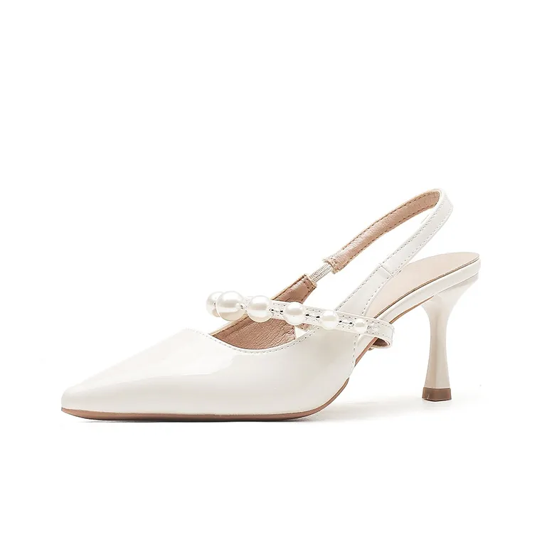 Varib Slim Heel High Heels 7cm Women's-0