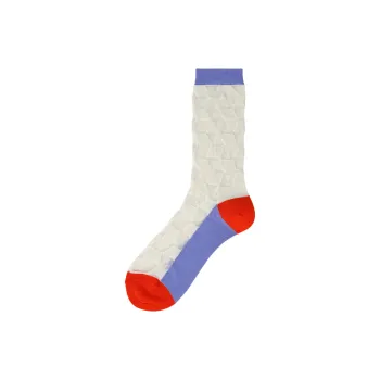 ISSEY MIYAKE Mid Calf Socks Women's 1 Pack Light Gray