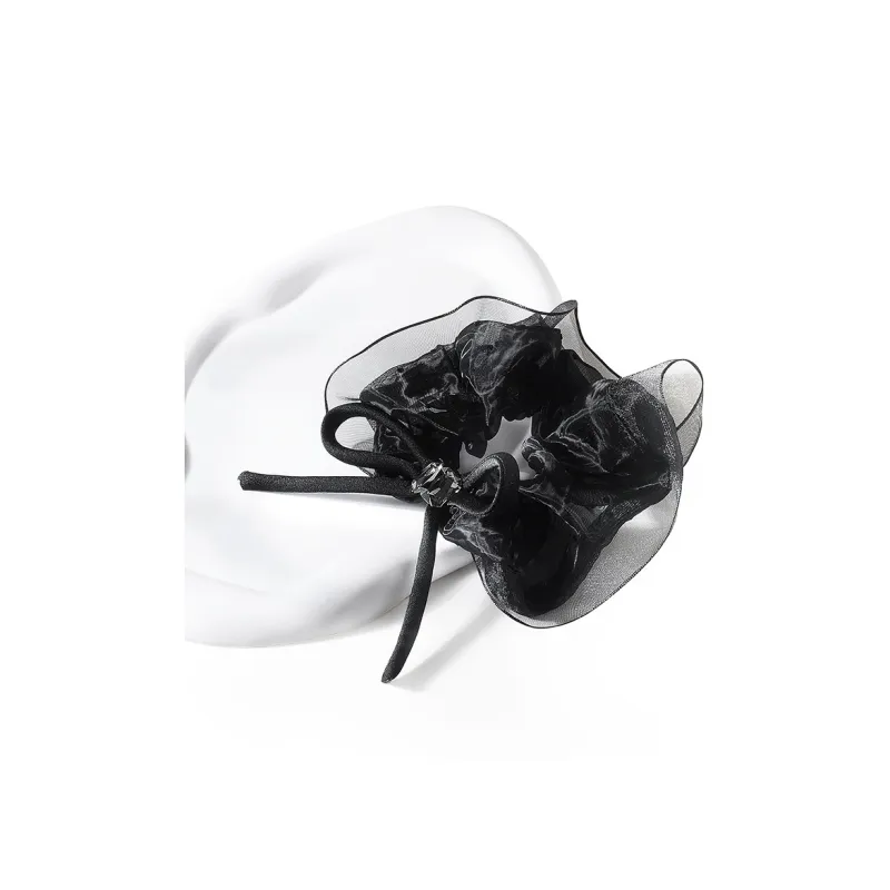 ROYALSASA Faux Crystal Hair Tie Women's-7
