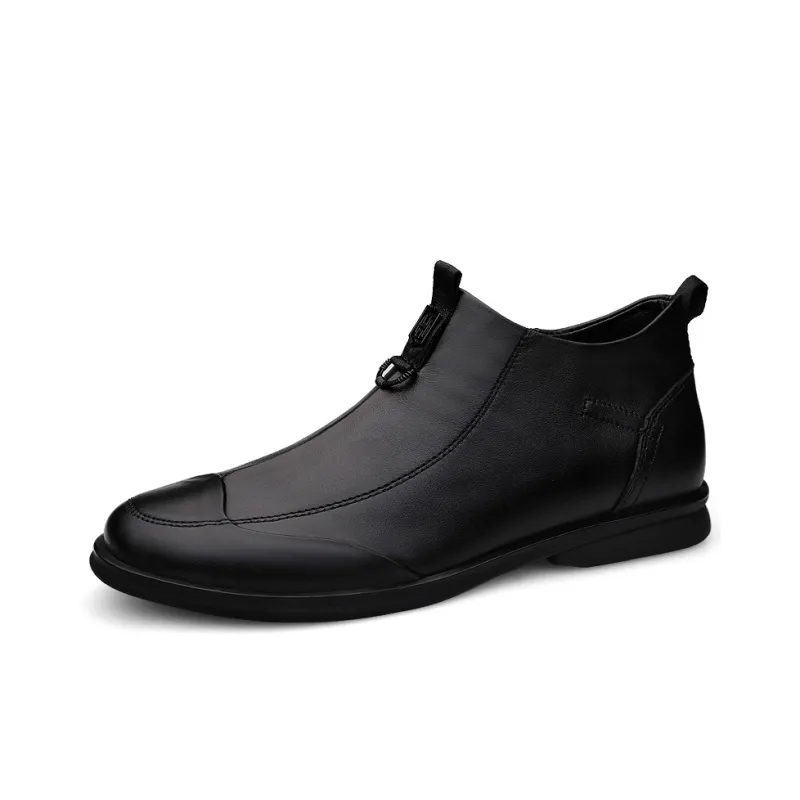 British Knights Casual Shoes Men's Black Smooth Finish-1