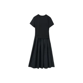 Hang Yi Court Short Sleeved Dress Women's