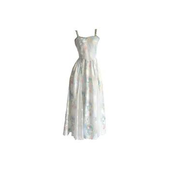 GUOZHEN Slip Dresses Women's Multicolor