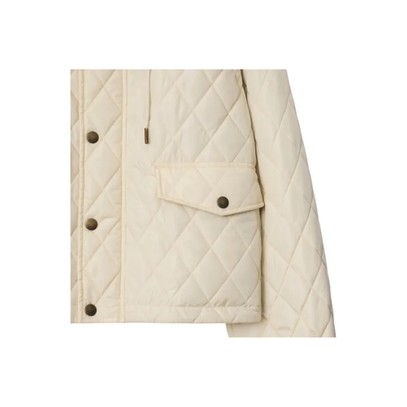Burberry SS25 Puffer Jacket Women's Beige-1