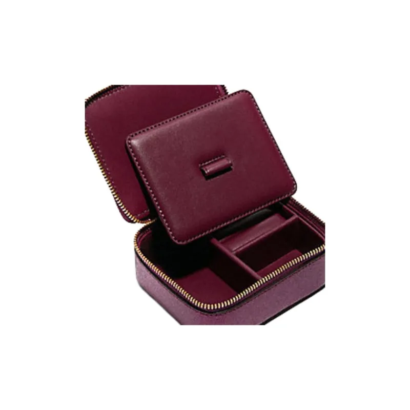 COACH Jewelry Box Travel Storage Bag Purple-2
