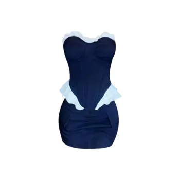 PUREIDOL Two Piece Skirt Sets Women's