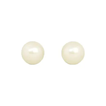 CELINE Brass Earrings Women's Silver